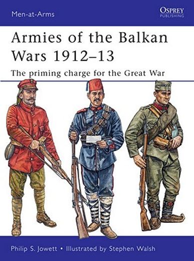 armies of the balkan wars 1912-13,the priming charge for the great war