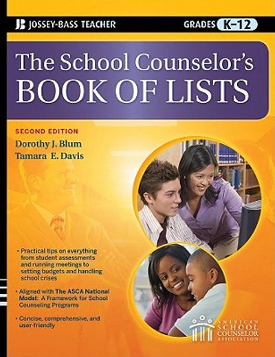 the school counselor´s book of lists (en Inglés)