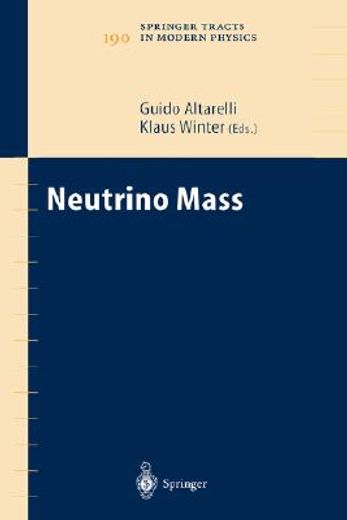 neutrino mass (en Inglés)