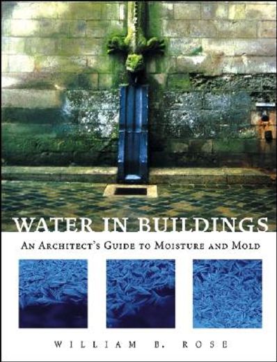 water in buildings,an architect´s guide to moisture and mold