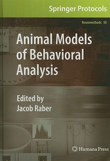 animal models of behavioral analysis