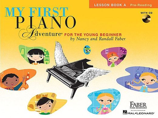 my first piano adventure,lesson book a with cd (in English)