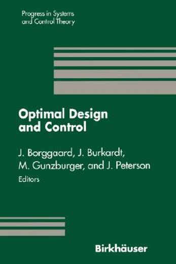 optimal design and control