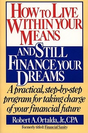 how to live within your means and still finance your dreams