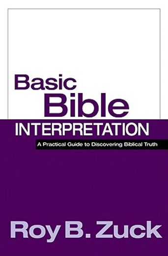 basic bible interpretation (en Inglés)