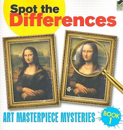 spot the differences,art masterpiece mysteries (en Inglés)