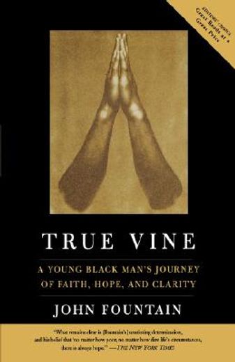 true vine,a young black man`s journey of faith, hope, and clarity