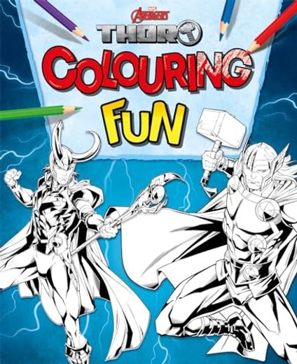 Marvel Thor Colouring fun