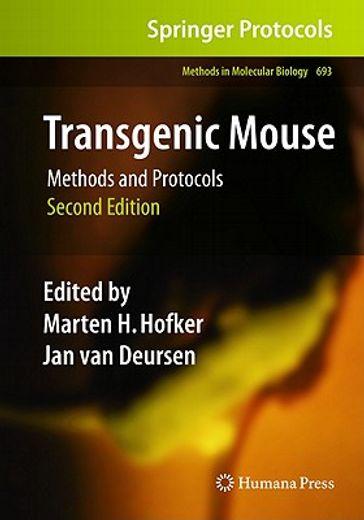transgenic mouse methods and protocols (en Inglés)