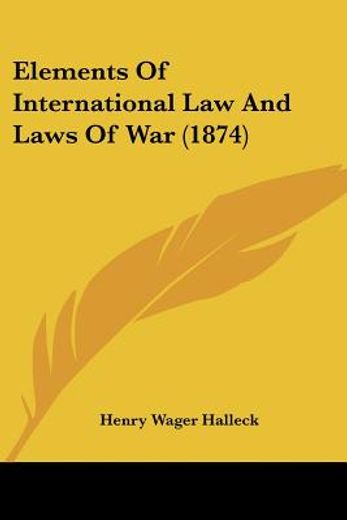 elements of international law and laws o
