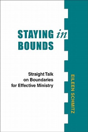 staying in bounds,straight talk on boundaries for effective ministry (in English)