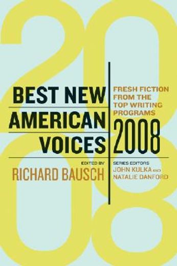 best new american voices 2008