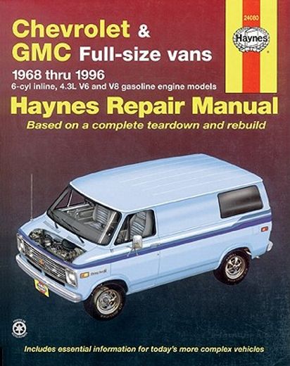 chevrolet & gmc vans automotive repair manual,1968-1996