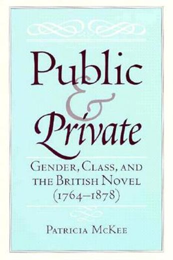 public and private,gender, class, and the british novel (1764-1878