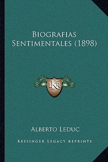 biografias sentimentales (1898)