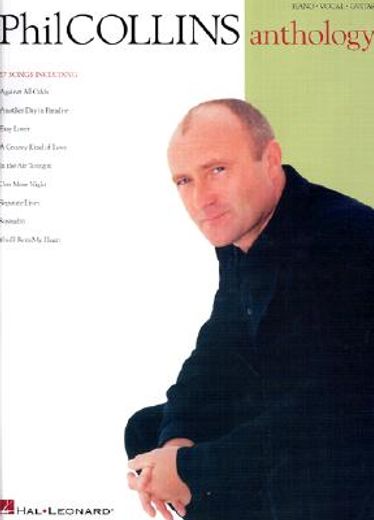 phil collins anthology,piano-vocal-guitar