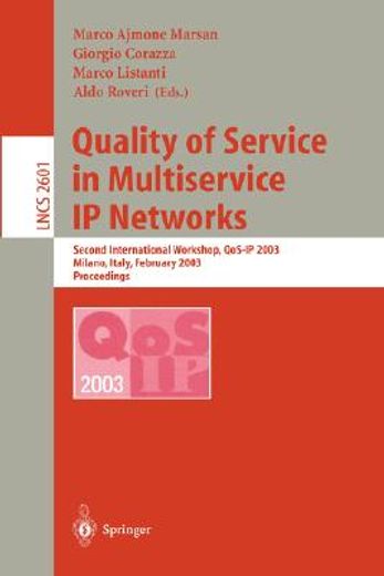 quality of service in multiservice ip networks (en Inglés)