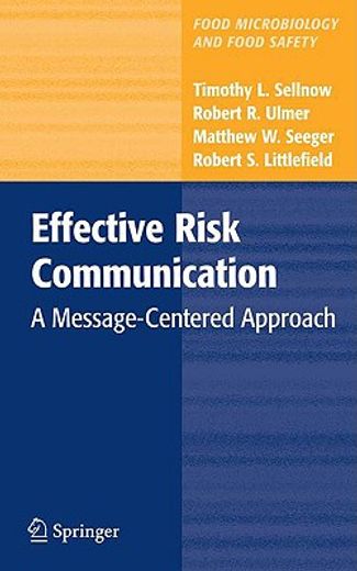 effective risk communication,a message-centered approach