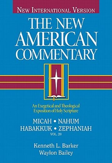 micah nahum, habakkuk, zephaniah (in English)