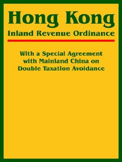 hong kong inland revenue ordinance