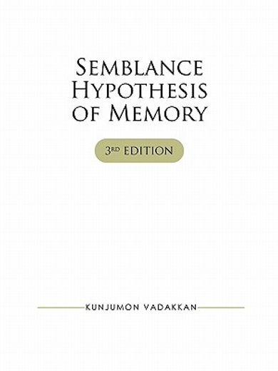 semblance hypothesis of memory