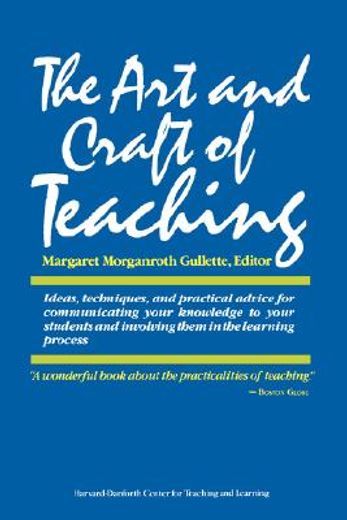 art and craft of teaching