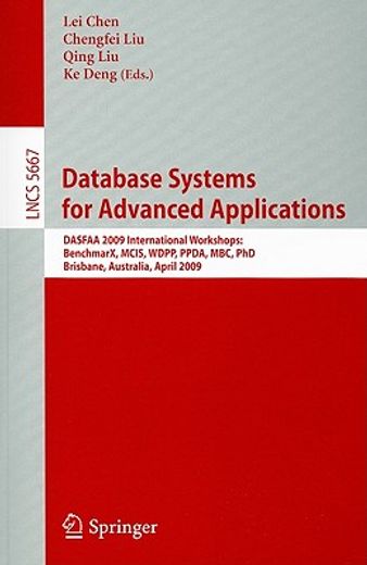 database systems for advanced applications (en Inglés)
