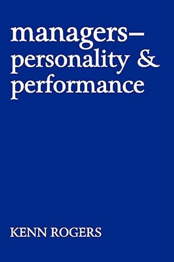 managers-personality & performance
