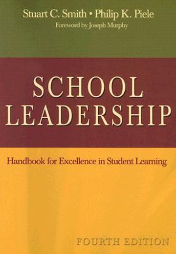 school leadership,handbook for excellence in student learning