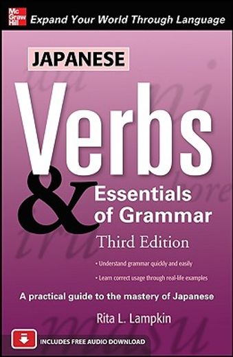 Japanese Verbs & Essentials of Grammar, Third Edition (Ntc Foreign Language) (en Inglés)