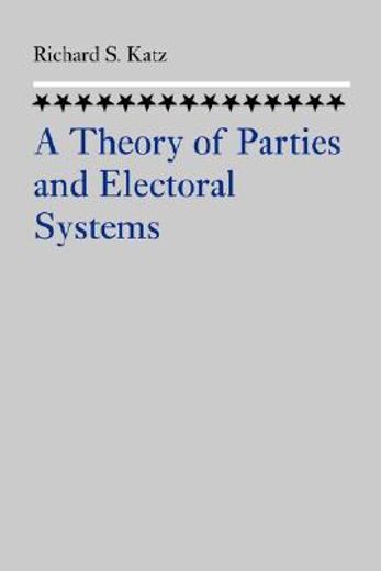 the theory of parties and the electoral system