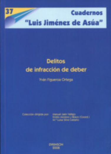 delitos de infraccion de deber (in Spanish)