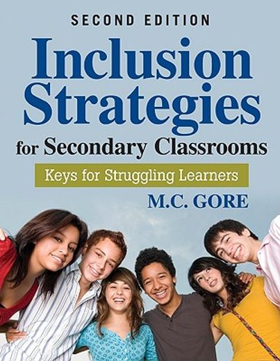 inclusion strategies for secondary classrooms,keys for struggling learners (en Inglés)