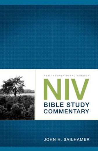 niv bible study commentary (en Inglés)