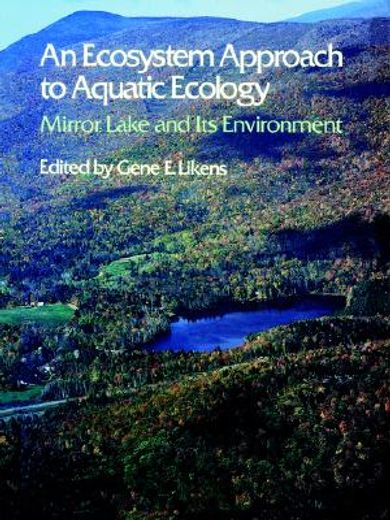 an ecosystem approach to aquatic ecology