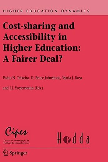 cost-sharing and accessibility in higher education: a fairer deal? (in English)