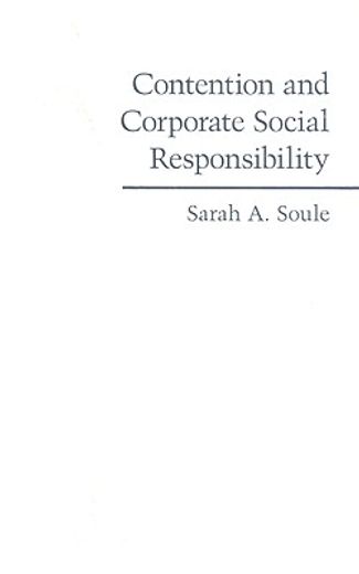 contention and corporate social responsibility