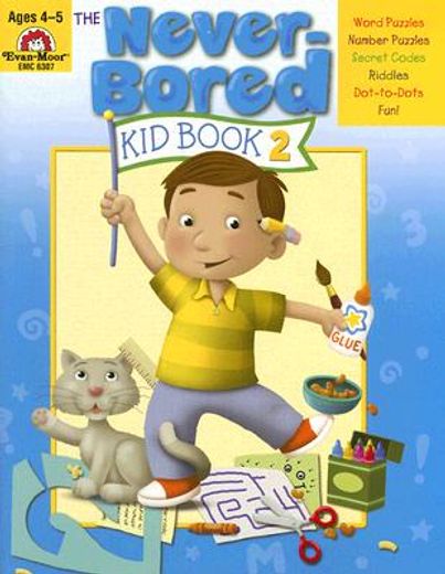 never-bored,kid book 2, ages 4-5 (en Inglés)