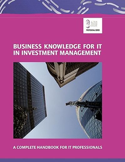 business knowledge for it in investment management