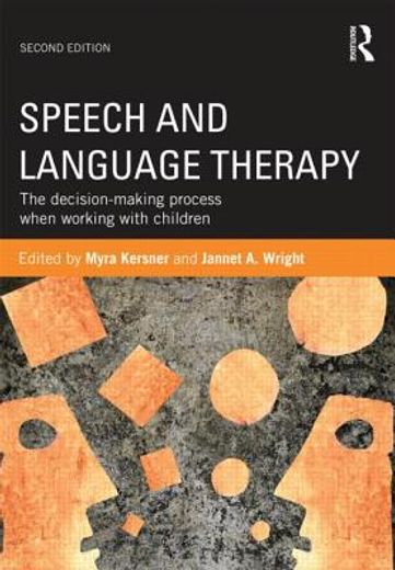 speech and language therapy (en Inglés)