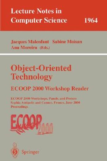 object-oriented technology: ecoop 2000 workshop reader (en Inglés)