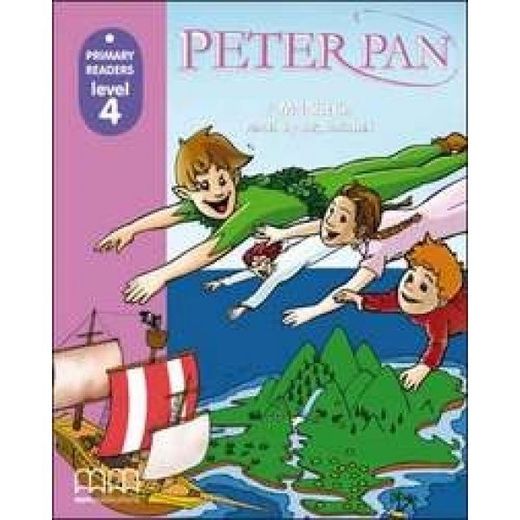 Peter Pan - Primary Readers level 4 Student's Book + CD-ROM
