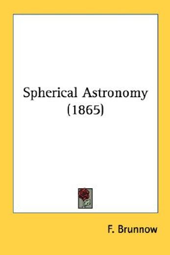 spherical astronomy (1865)