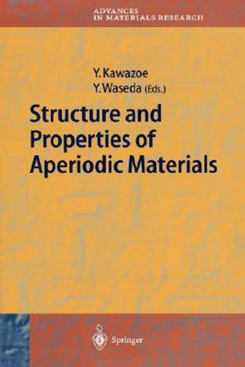 structure and properties of aperiodic materials (in English)