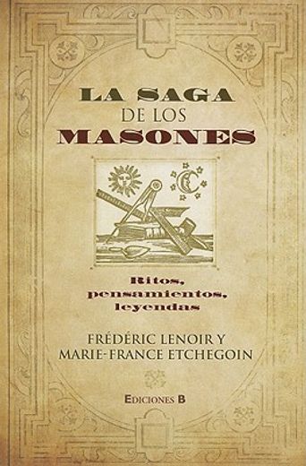 la saga de los francmasones / the lost symbol