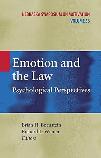 emotion and the law,psychological perspectives