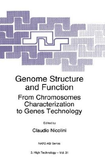 genome structure and function (en Inglés)