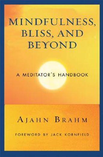 mindfulness, bliss, and beyond,a meditator´s handbook