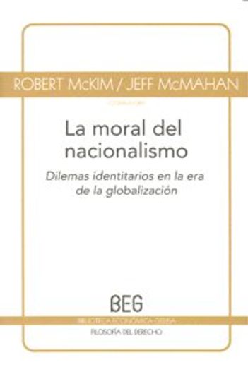 Moral del Nacionalismo i (Bibliot. Economica Gedisa)