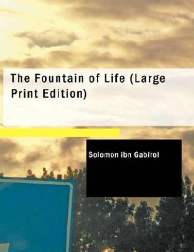 fountain of life (large print edition)
